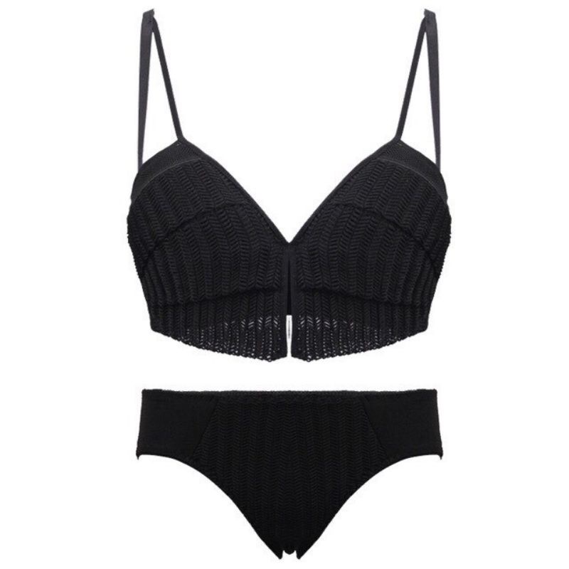 ( XẢ KHO ) FREE SHIP Sét bộ lót Spice girl ren đan thông hơi không gọng | BigBuy360 - bigbuy360.vn