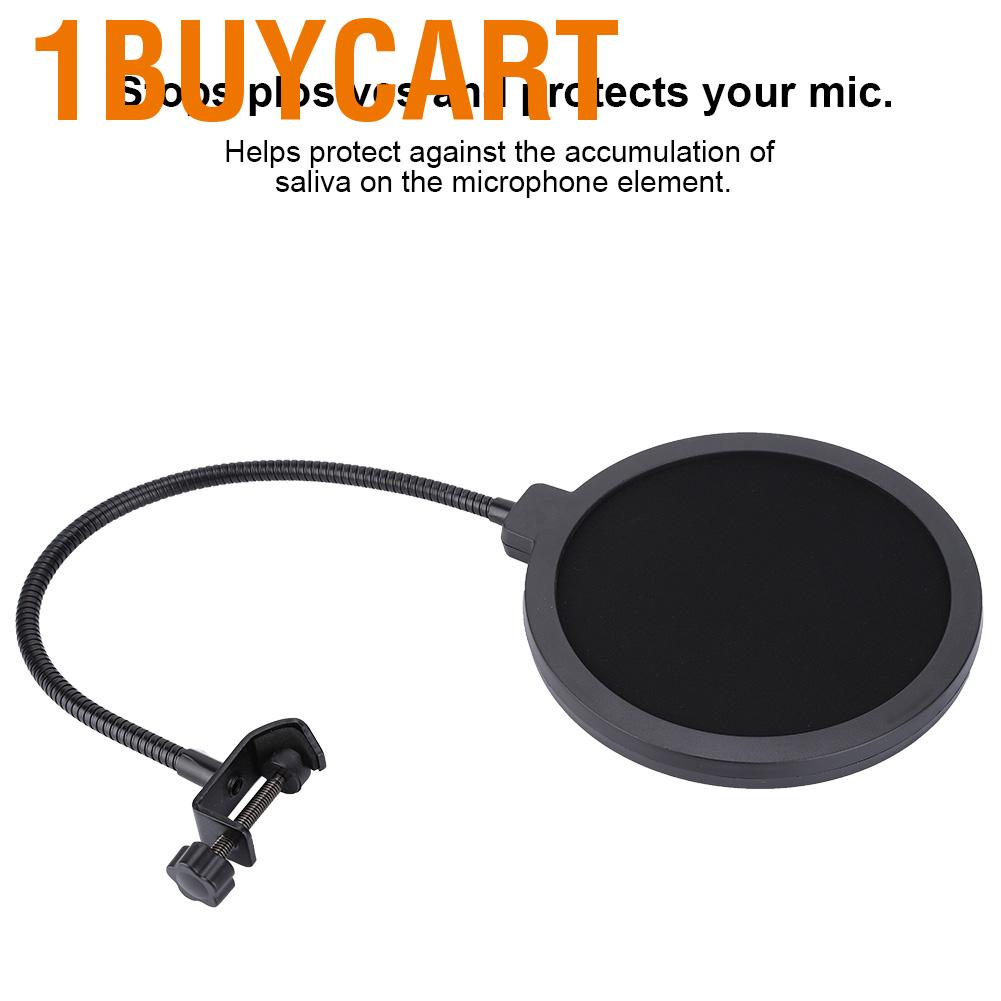 Màng lọc âm thanh chắn gió bảo vệ loại bỏ tiếng ồn cho micro Pop chuyên dùng