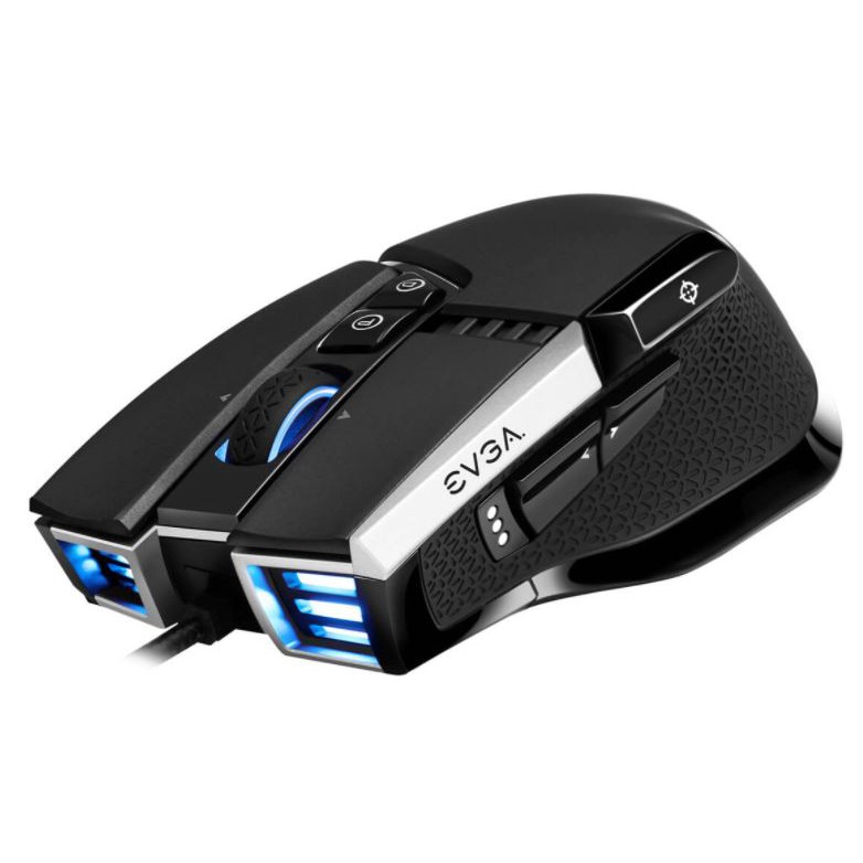 Chuột gaming EVGA X17 Gaming Mouse – Black – 16,000 DPI – 5 Profiles – 10 Buttons – Kèm 5 tạ