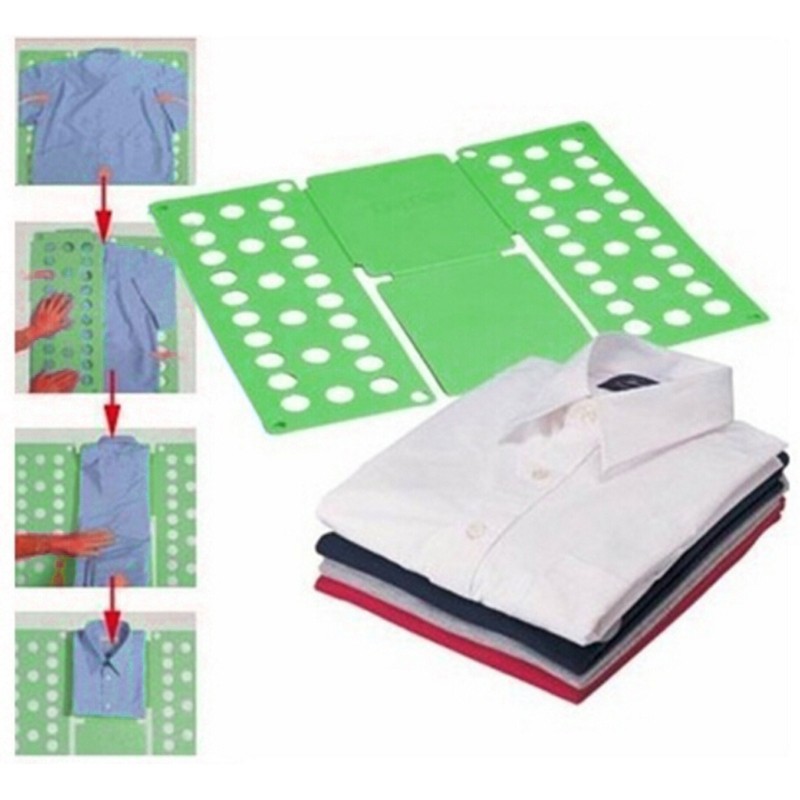 【yong】1PC green Magic Folding Board Flip Laundry Organizer Clothes 2017 NEW Arrival RDX