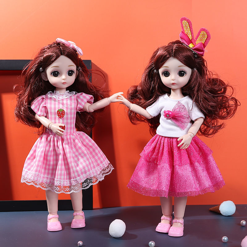 Búp Bê Công Chúa Barbie 30cm Xinh Xắn Đáng Yêu Cho Bé Gái