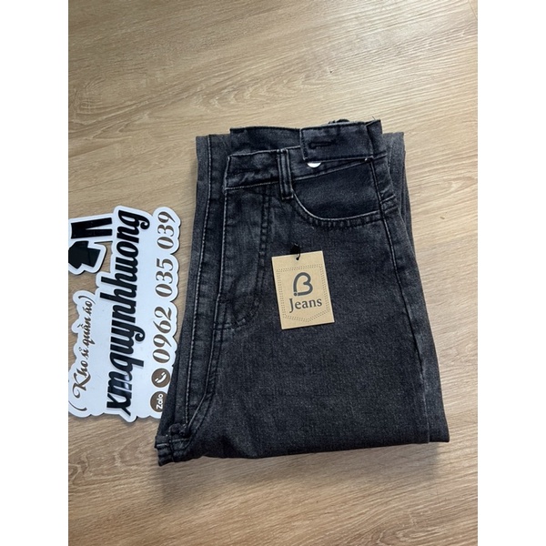 [Mã FAMARAL2 giảm 10K đơn 50K] [Có size đại] Quần jean ống rộng hai đai lai tưa mã 3132, kèm ảnh thật