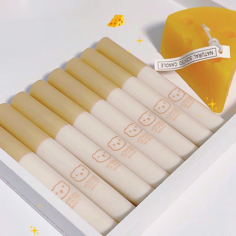 [Hàng mới về] Set 4 son môi chống nước trang điểm lâu trôi chất lượng cao