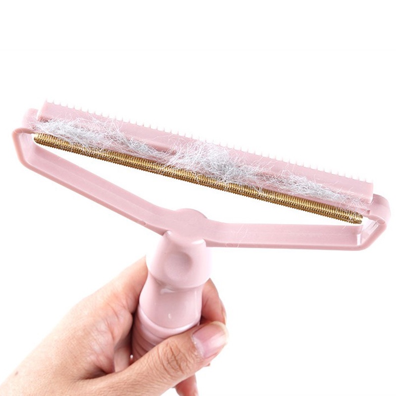 Dụng Cụ Loại Bỏ Xơ Vải Trên Quần Áo Hai Mặt Bằng Nhựa Tiện Lợi