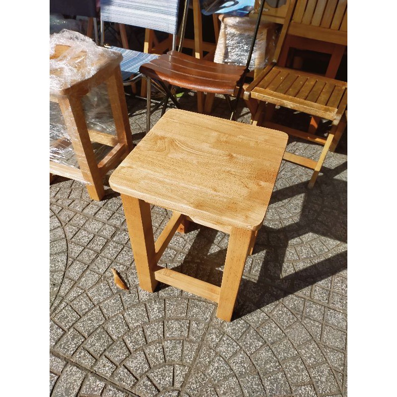 Ghế đôn gỗ cao 44cm Lê Tâm Furniture