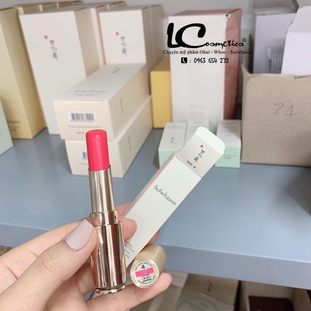 Son Dưỡng Sulwhasoo Essential Lip Serum Stick💋CHÍNH HÃNG💋giúp môi mềm mại- căng mướt-không còn khô bong tróc fullsize