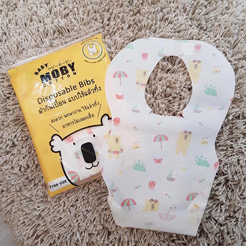 Yếm giấy chống thấm Baby Moby(10 chiếc/ gói)