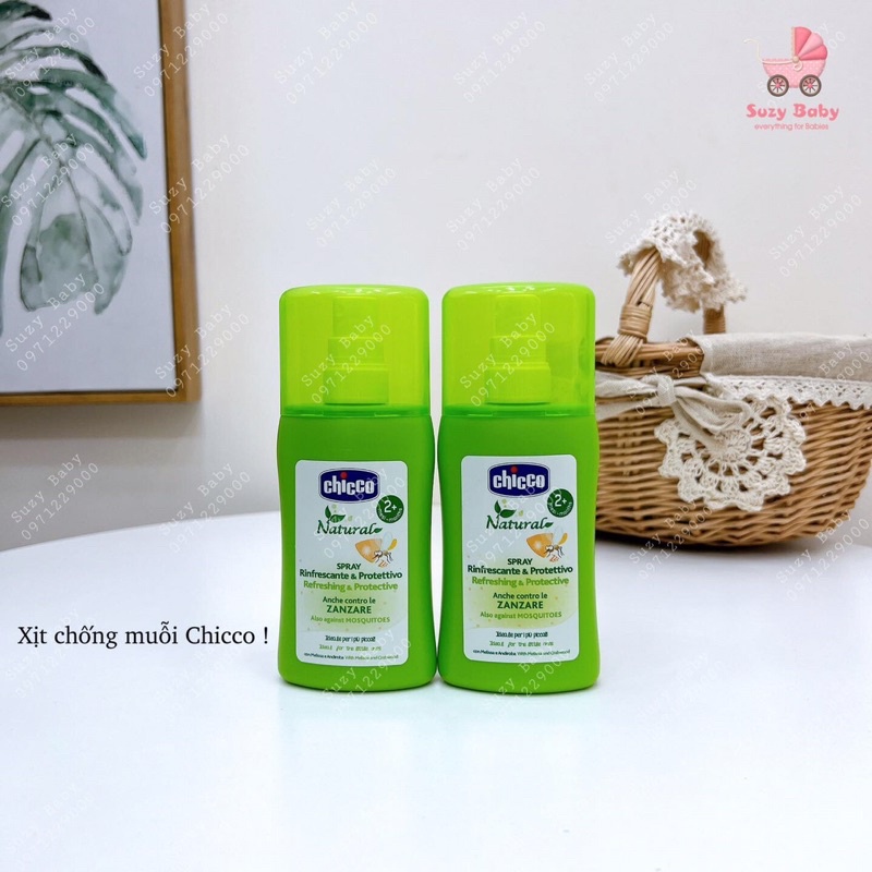 BỘ CHỐNG MUỖI CHICCO CHO BÉ