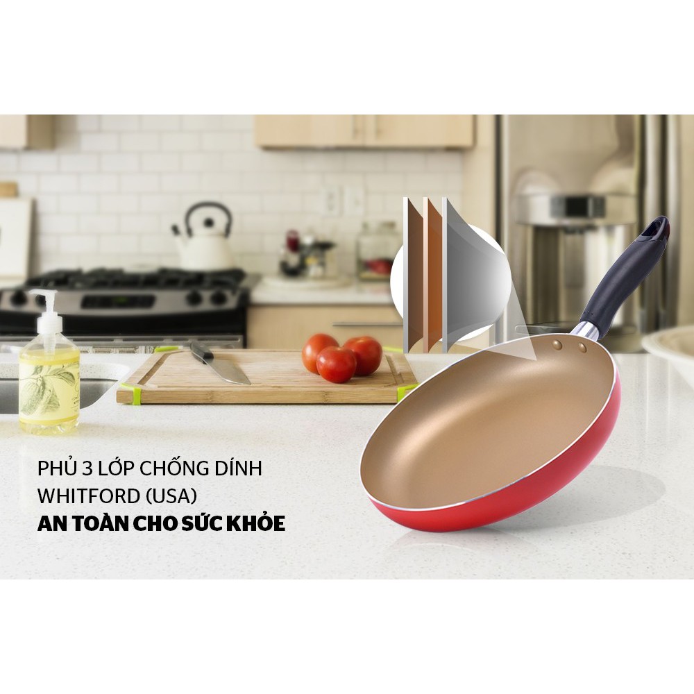 CHẢO TRƠN MÀU SUNHOUSE CT24C