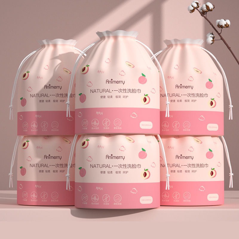 Khăn Lau Mặt Dùng 1 Lần 100% Bông Tự Nhiên - Cuộn Khăn Giấy Lau Mặt Đa Năng Khăn Khô Tẩy Trang Hot