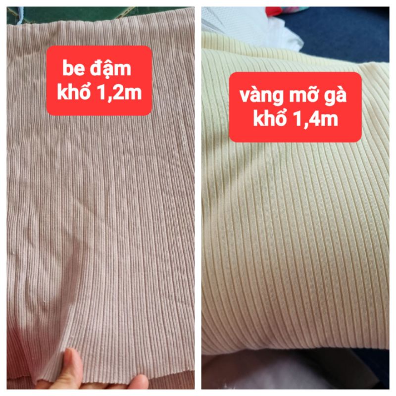 vải thun gân tăm