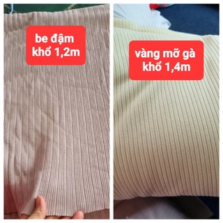 vải thun gân tăm