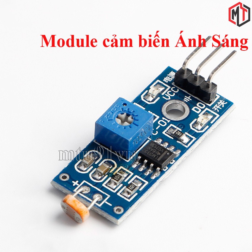 Module Cảm biến Ánh Sáng LM393 (quang trở)