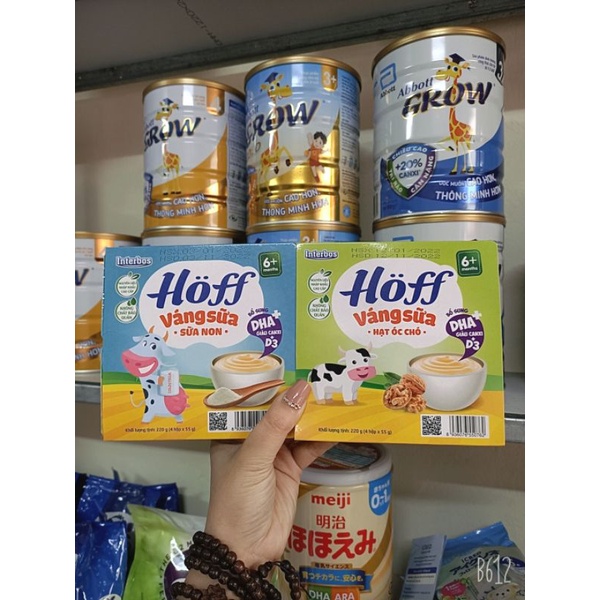 váng sữa óc chó, sữa non hoff