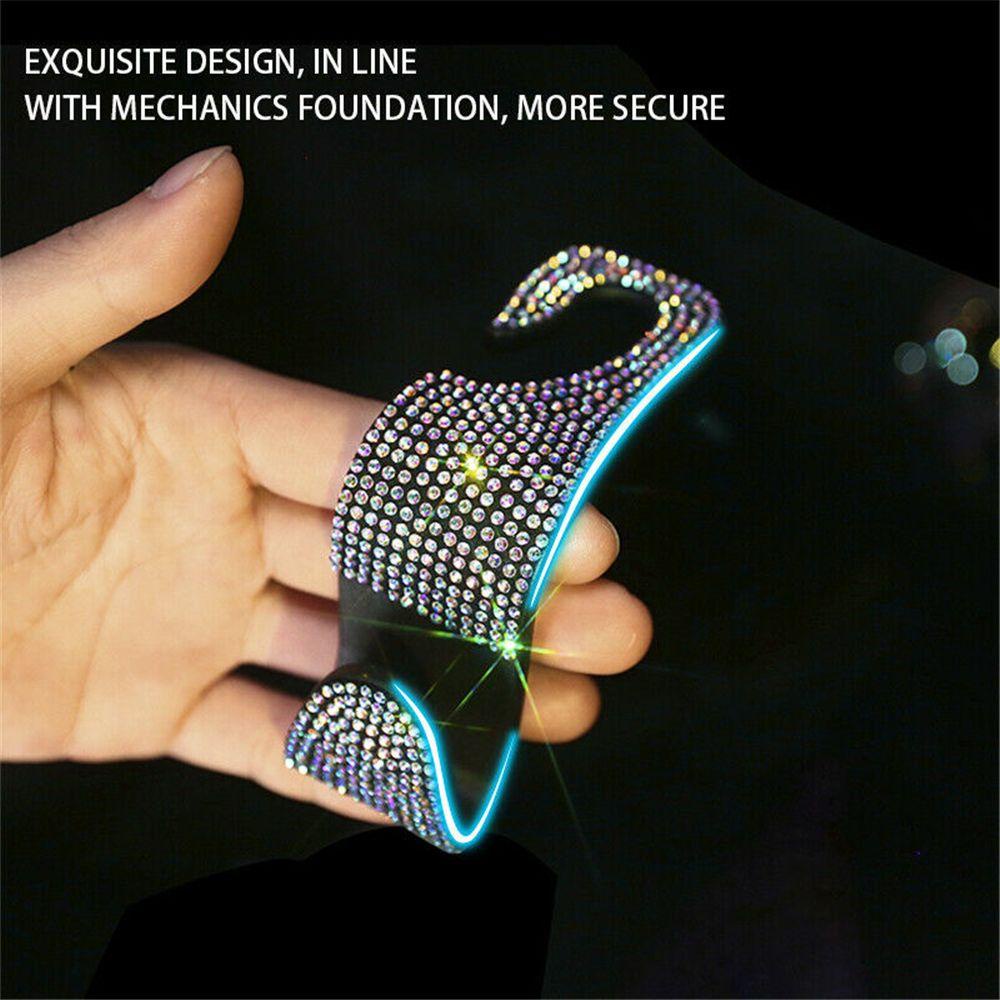 Bộ 2 Móc Treo Đồ Gắn Lưng Ghế Xe Hơi Tiện Dụng