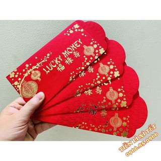 [QUÀ TẾT 2021] Bao Lì Xì Cao Cấp: Hồng Bao Lucky Money Ép Kim Sang Trọng. Thích Hợp Biếu, Tặng, Lì Xì Tết.