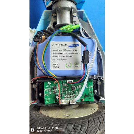 PIN SAMSUNG 6ah SỬ DỤNG CHO XE ĐIỆN CÂN BẰNG & XUỒNG BAY 36V VÀ XE DRIF 360