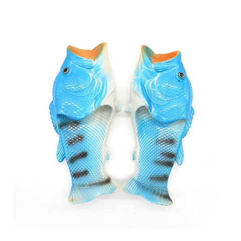 Dép cá chép Dép cá Rô Phi màu xanh màu cam màu xám đủ size 24-45 Vyvyshop