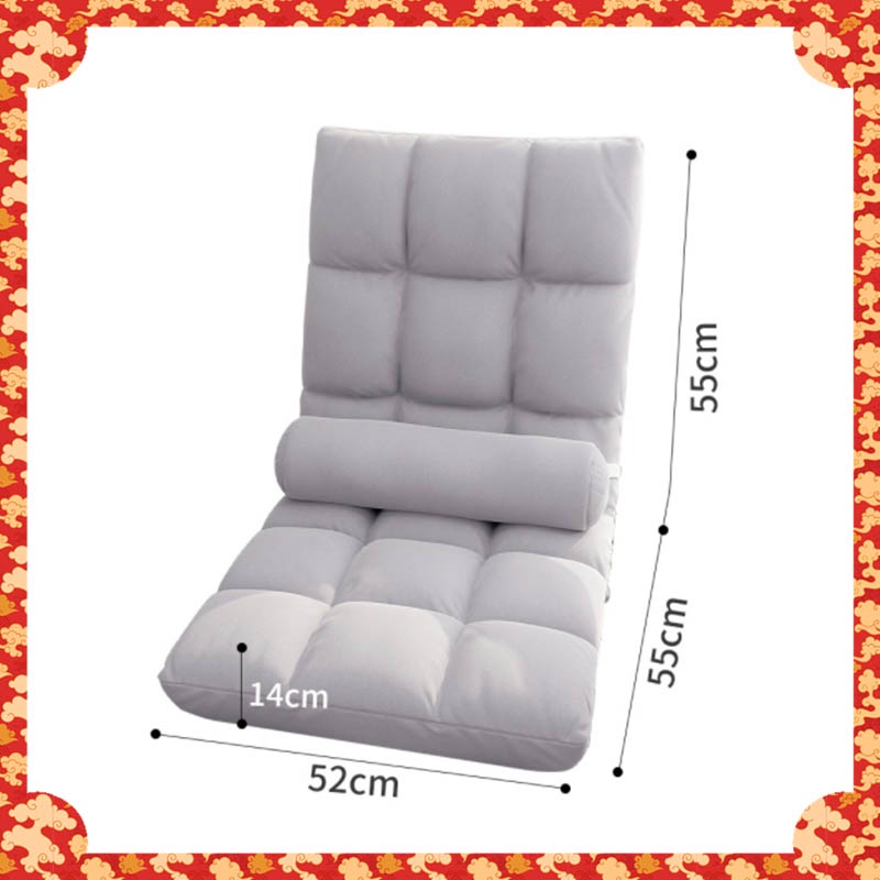 Ghế Sofa Đơn Ghế Bệt Tựa Lưng Điều Chỉnh Ảnh Thật Chất Dày Dặn ~10cm Khung Chịu Lực Tới 300Kg Tatami