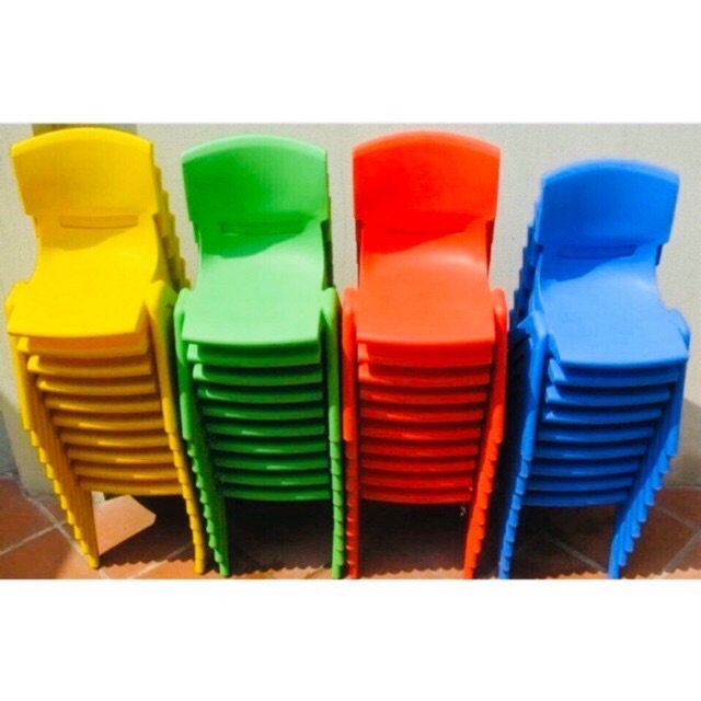 GHẾ NHỰA ĐÚC MẦM NON