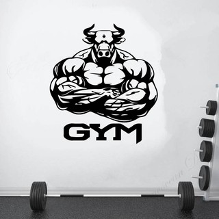 Decal Trang trí, tạo động lực trong Phòng GYM, xóa tan khoảng trống trên tường, tạo điểm nhấn, thu hút khách hàng P4