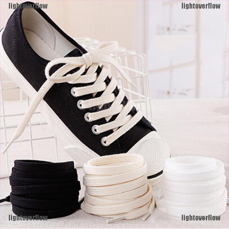 Cặp dây buộc giày cotton 100cm/120cm/140cm/160cm