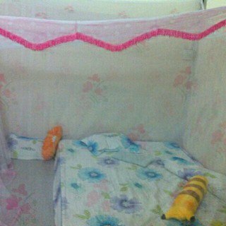 Mùng thỏi bông cao cấp khổ 1m6 x 2m