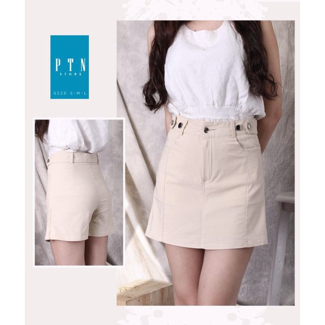 Quần short thô giả váy