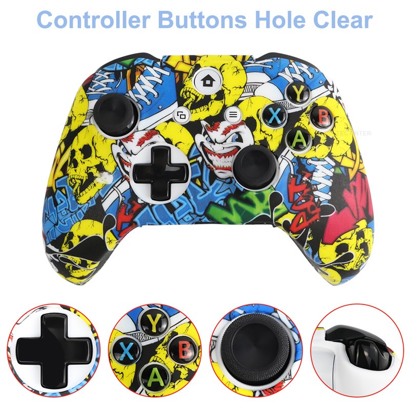 Vỏ Bọc Tay Cầm Chơi Game XBox One X / S Bằng Silicone Mềm