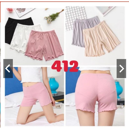 Quần Đùi Váy Gân cotton Mới Cực Hot 2021