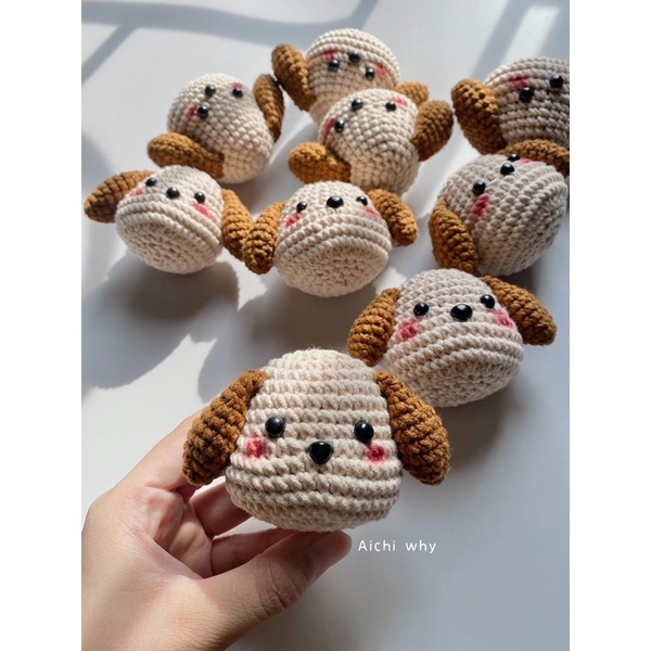 {aichi} 🐶Móc khoá Chó Lulu || móc khoá len handmade