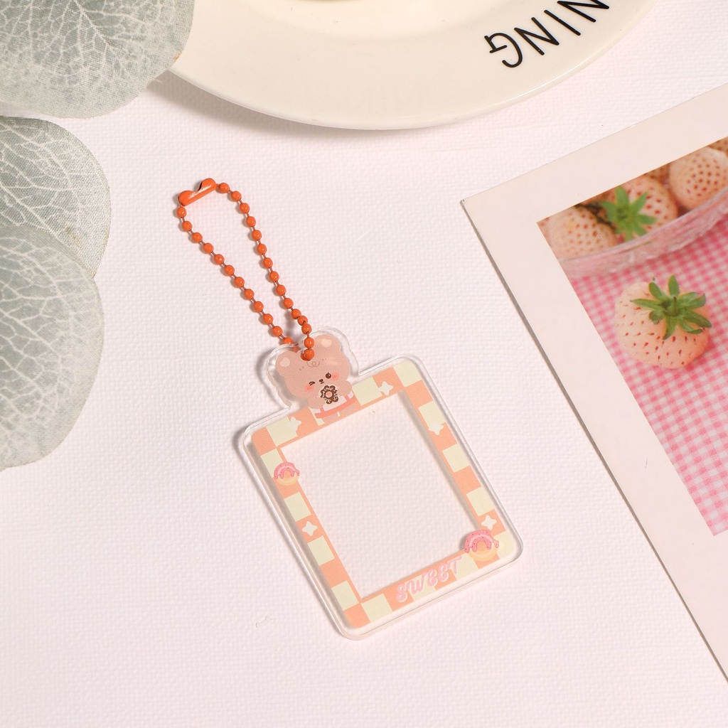 Móc Chìa Khóa Hình Nhân Vật Hoạt Hình Bằng Acrylic