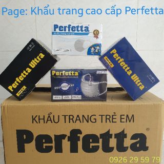 Set 10cái khẩu trang Perfetta than hoạt tính