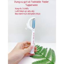 DỤNG CỤ NẠO GỌT VỎ TWISTABLE PEELER TRẮNG - HÀNG CHÍNH HÃNG TUPPERWARE PHÂN PHỐI TẠI VIỆT NAM