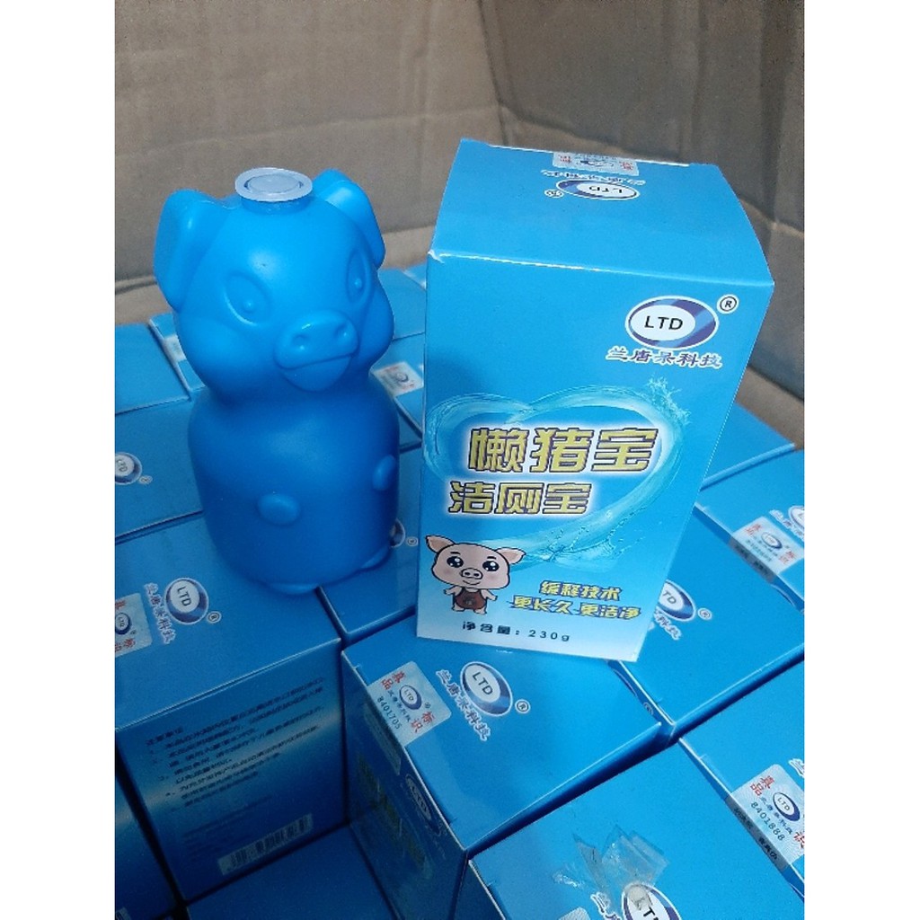 Combo 2 Lọ Thả Bồn Cầu Hình Lợn