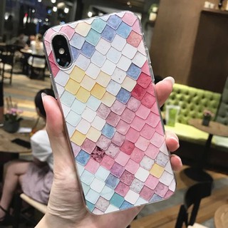 Ốp lưng iphone phong cách hình vảy- Ốp iphone 6 6s 6plus 6splus 7 7plus 8 8plus X Xs Xsmax