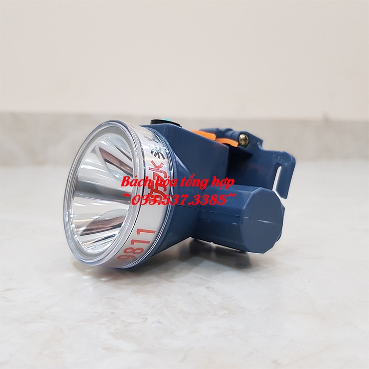 Đèn pin đội đầu, đèn mini siêu sáng 9811