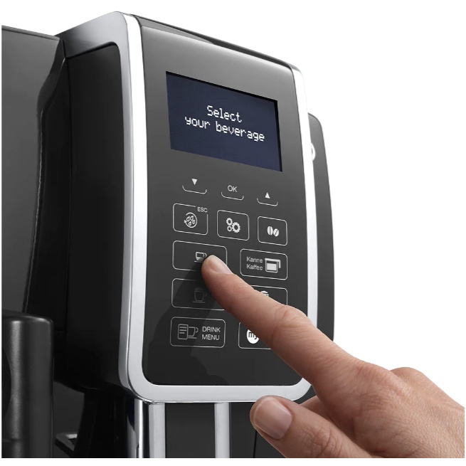 Máy Pha Cà Phê Tự Động Cao Cấp DELONGHI DINAMICA ECAM 356.57.B Made In EU, Máy Pha Cafe Nội Địa Đức GermanySnT 630048