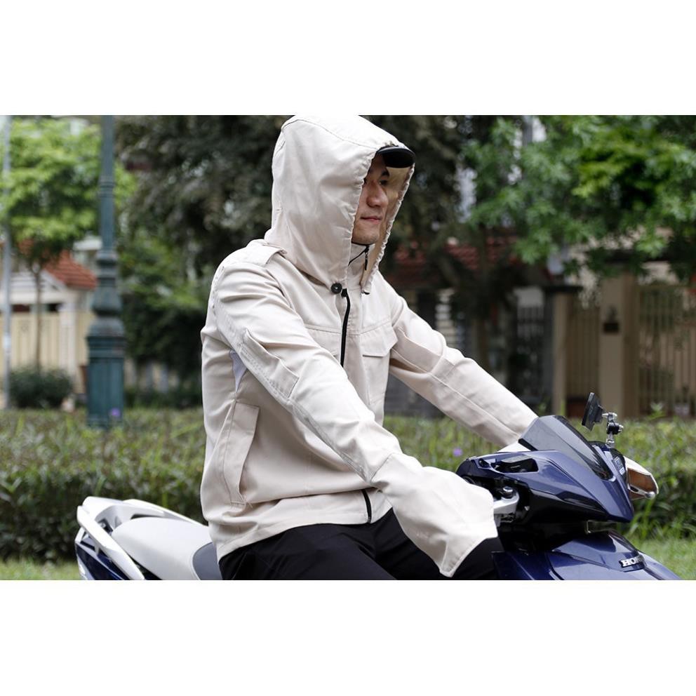 Áo chống nắng nam chống tia UV cao cấp kaki Nhật 1 | BigBuy360 - bigbuy360.vn
