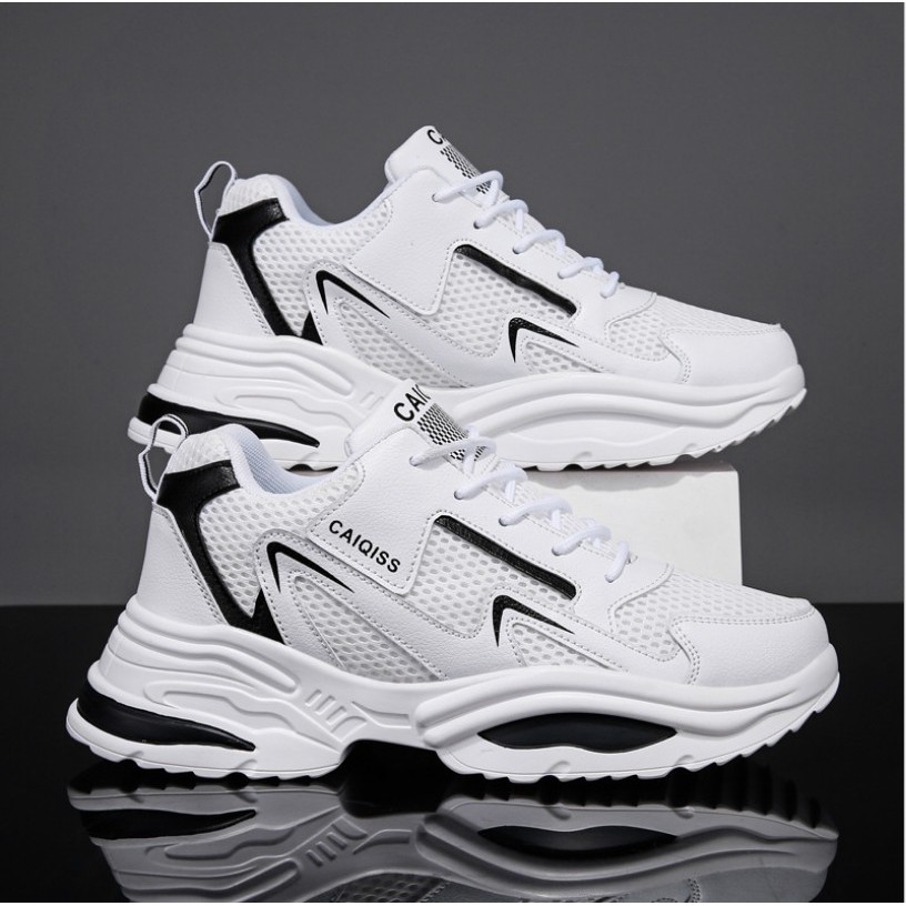 𝔹𝕆𝕊𝕊 𝕊ℍ𝕆𝔼𝕊 👟 Giày Thể Thao Nam, Giày Sneaker Tăng 5 cm Chiều Cao phong cách Hàn Quốc 2021 AVI - 408