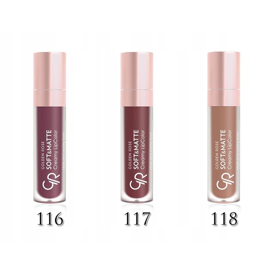 SON KEM LÌ GOLDEN ROSE SOFT & MATTE