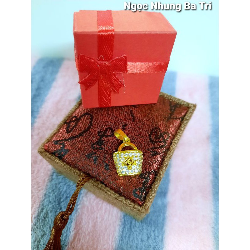 Mặt dây chuyền đồng thau-M34