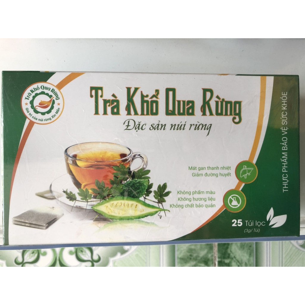 Trà Khổ qua  Rừng - Khổ qua organi - Một sản phẩm của núi rừng Hà Giang