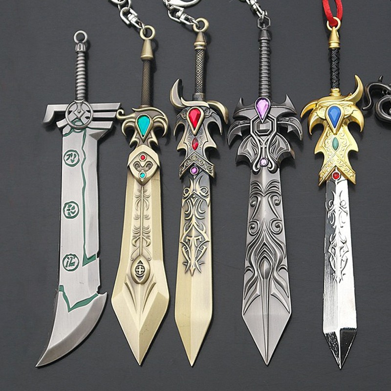 Móc Khóa Vũ Khí LOL - 16cm