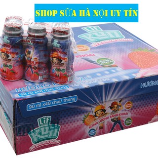 SỮA CHUA UỐNG LIF KUN Hương Cam 90ml đủ vị