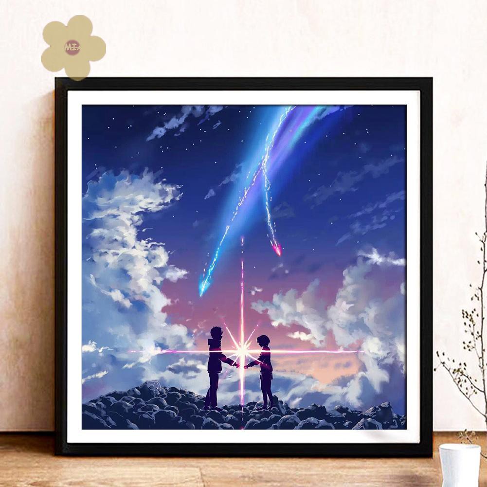 MIAON 5D Your Name Full Round Drill Diamond Painting Resin Rhinestone Drawing DIY bts