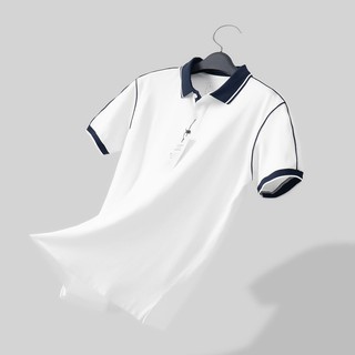 Áo thun nam, POLO nam phối viền tinh tế, vải cá sấu Cotton cao cấp trẻ trung, lịch lãm APL007 - ADORIS