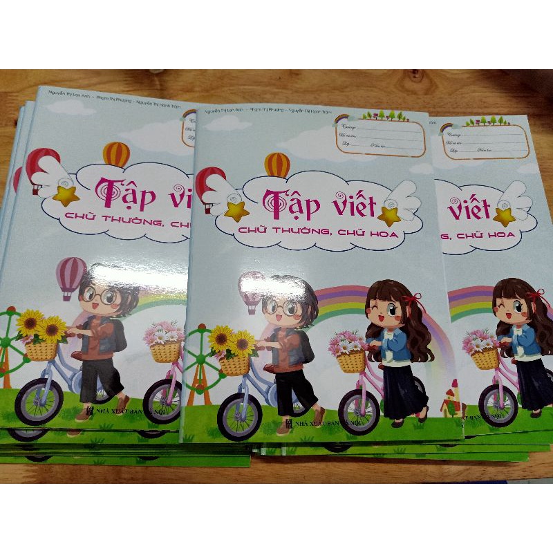 Vở hạ cỡ chữ lớp 1/vở rèn chữ/vở tập viết chữ thường chữ hoa cỡ nhỏ-chữ mẫu kiểu nét thanh nét đậm tuyệt đẹp