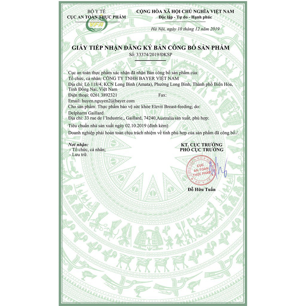 Viên uống Bổ sung Vitamin sau sinh của Úc Elevit Breastfeeding Multivitamin 60 viên