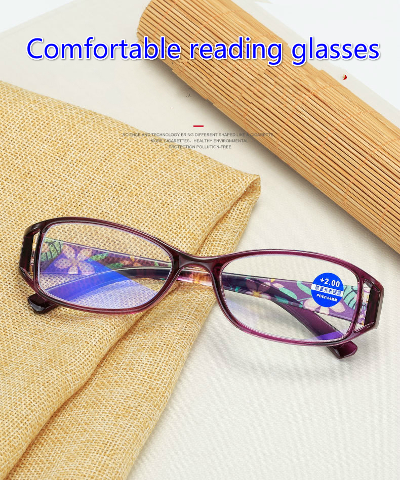 Thời trang chống ánh sáng xanh cho nam và nữ Kính viễn thị Đọc và chơi Kính đọc sách trên điện thoại di động